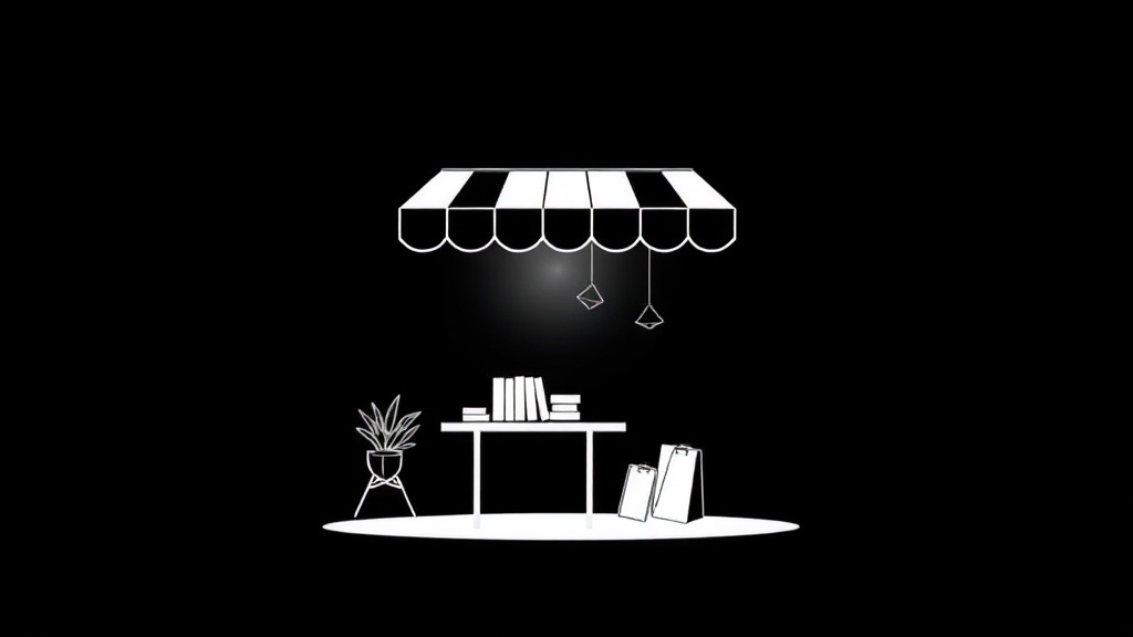Illustration : Préparer sa boutique avant la mise en vente