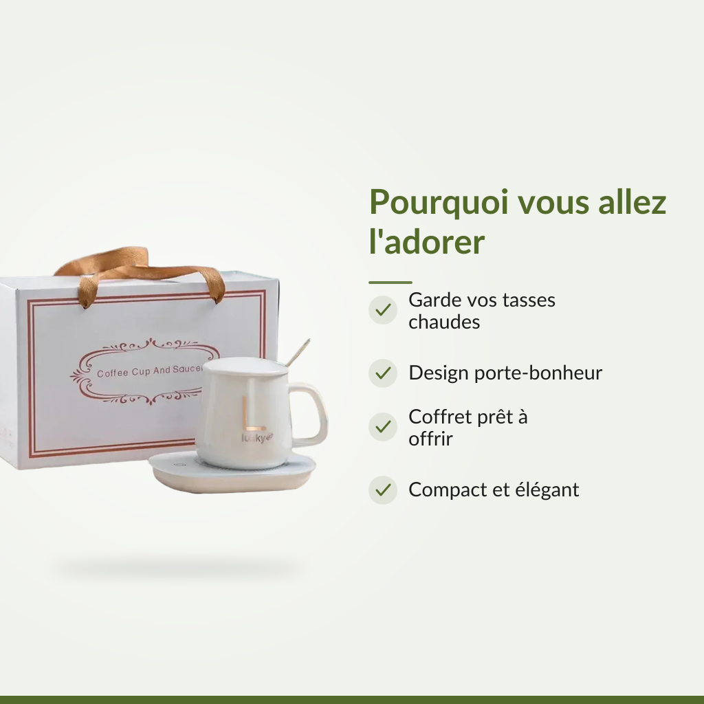 Ton café chaud, du matin jusqu'au soir
