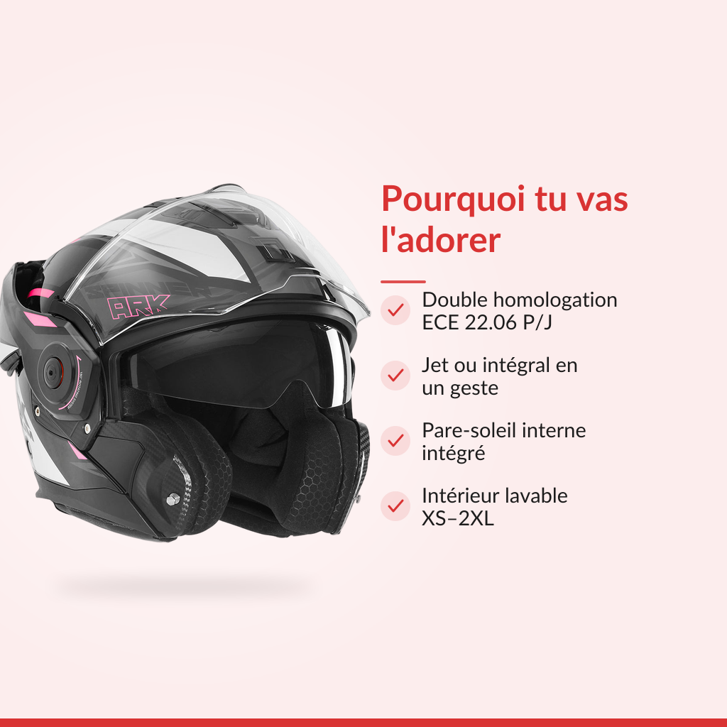 Un casque modulable féminin, zéro compromis
