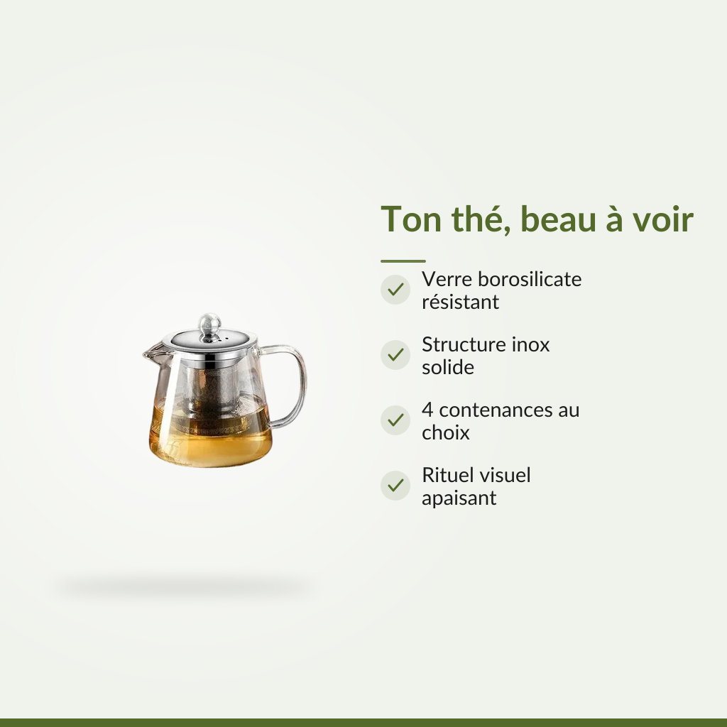 Ton thé mérite d'être beau à voir