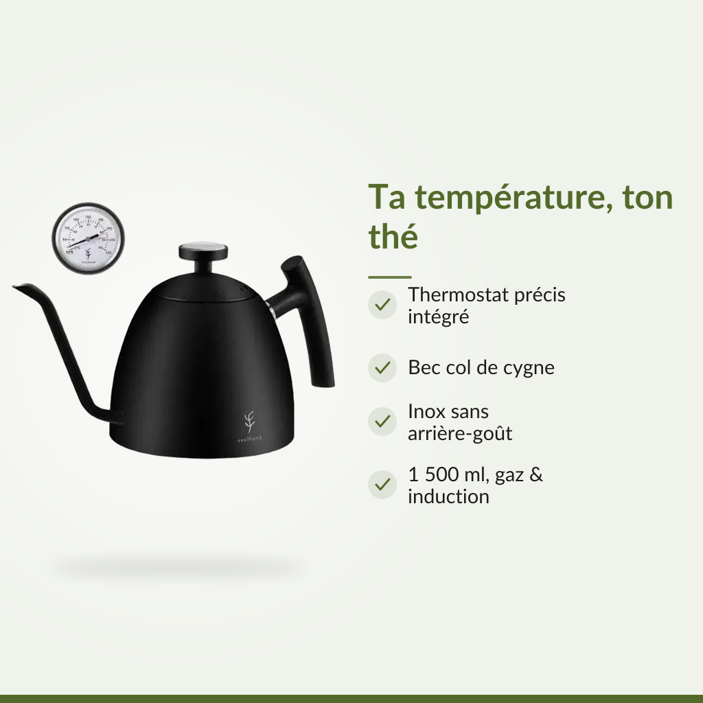 Fini le thé raté, vive la bonne température