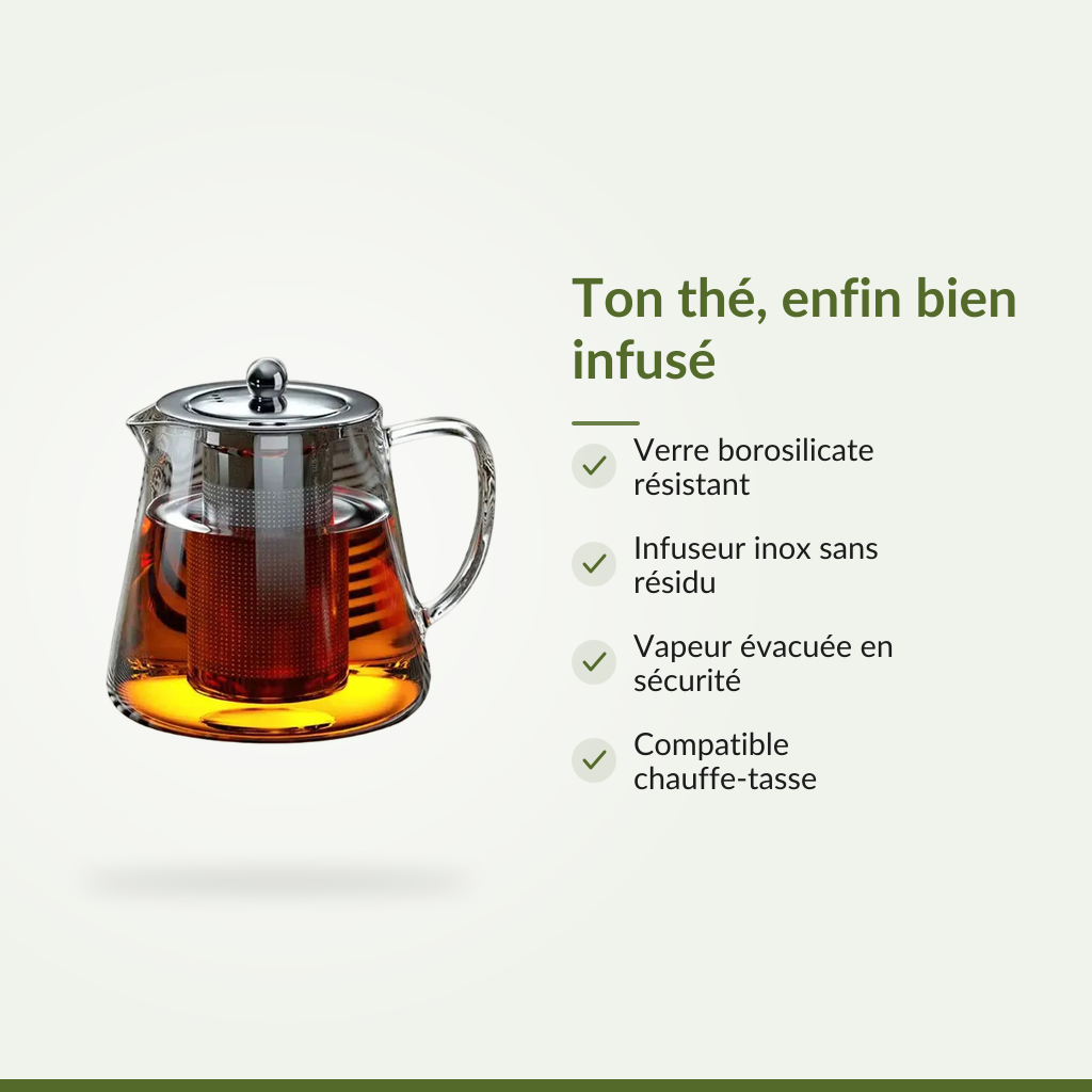 Ton thé enfin infusé comme il le mérite