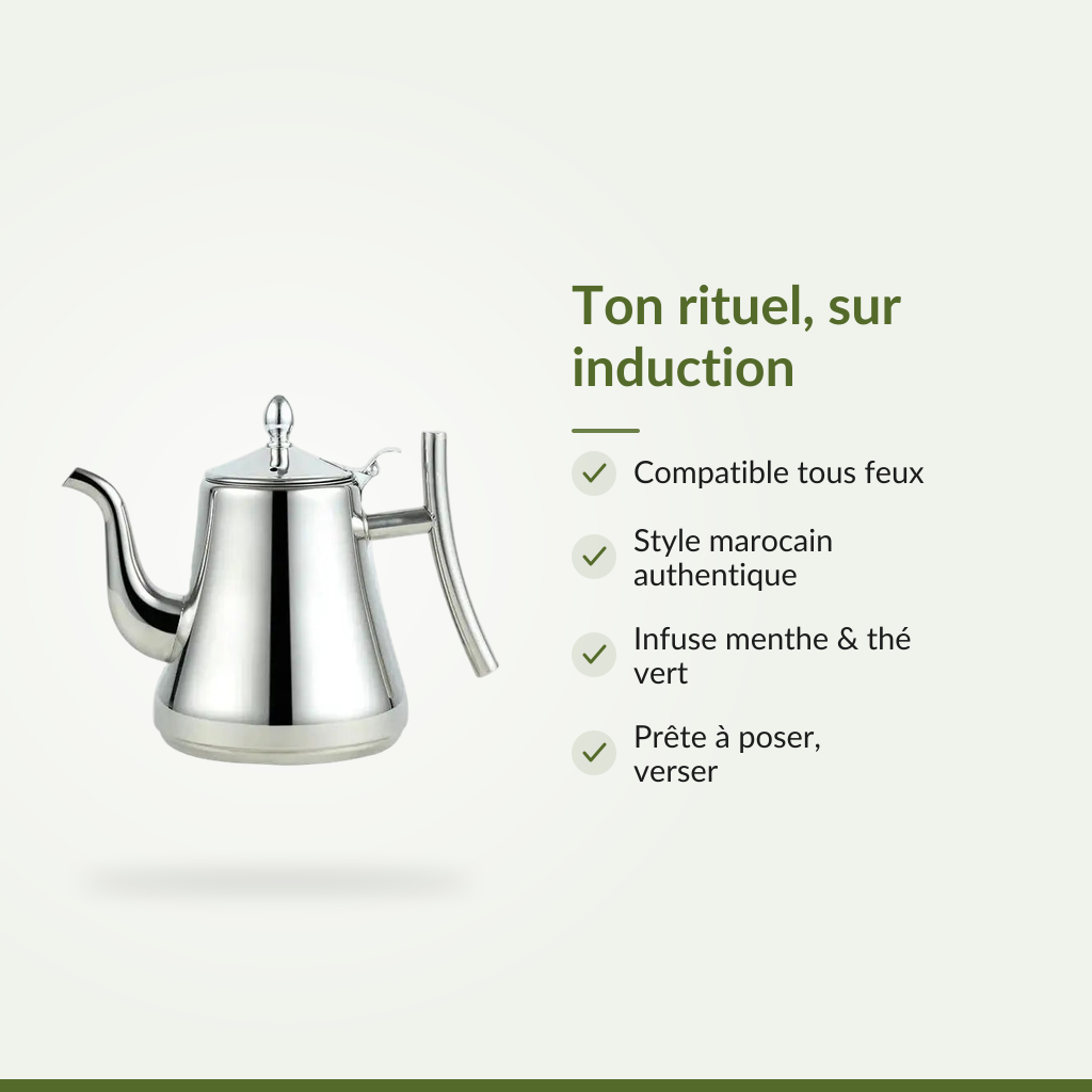 Le rituel marocain enfin sur induction