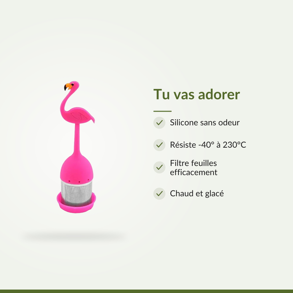 Un sourire avant le premier thé du matin