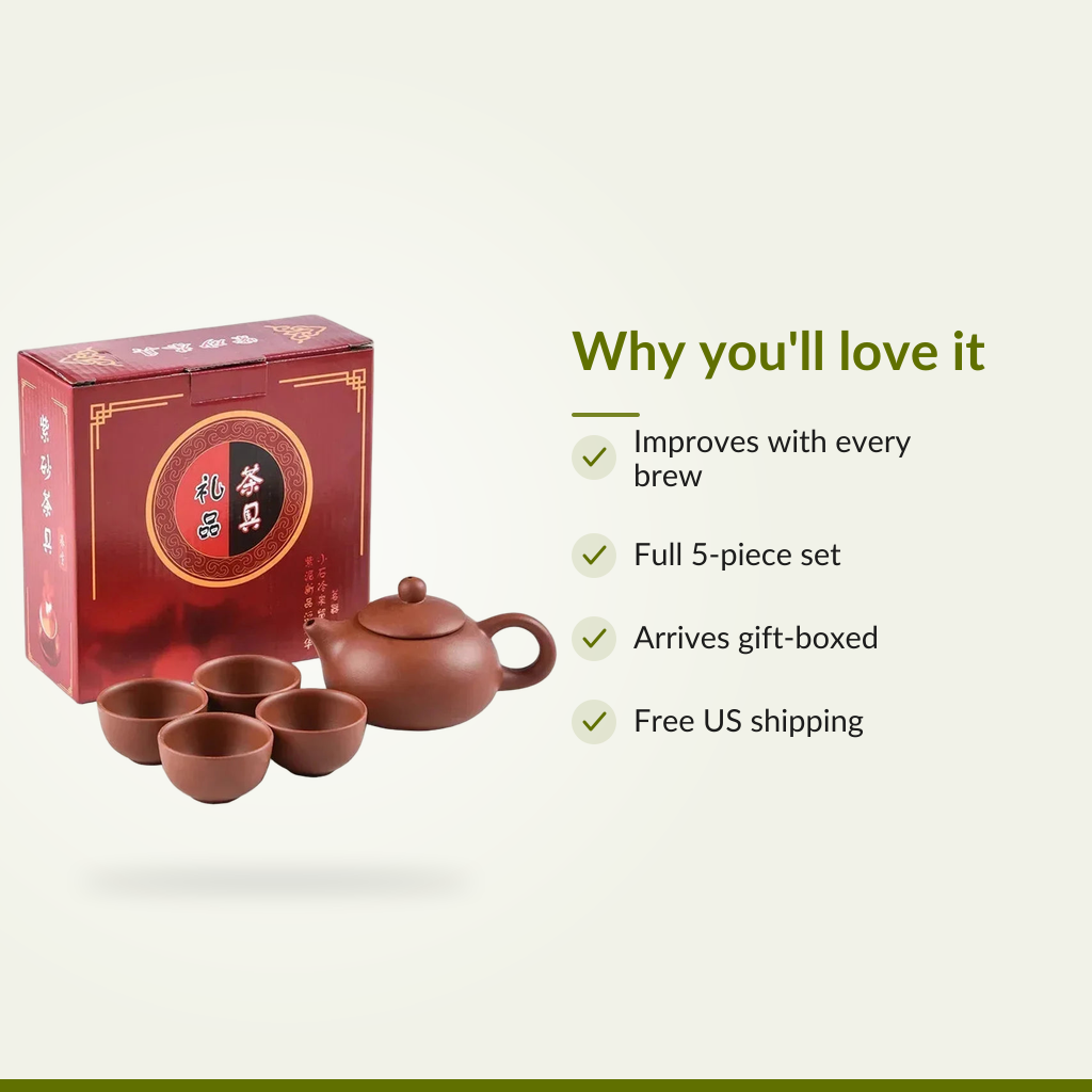 A Gongfu Tea Set That Gets Better With Age