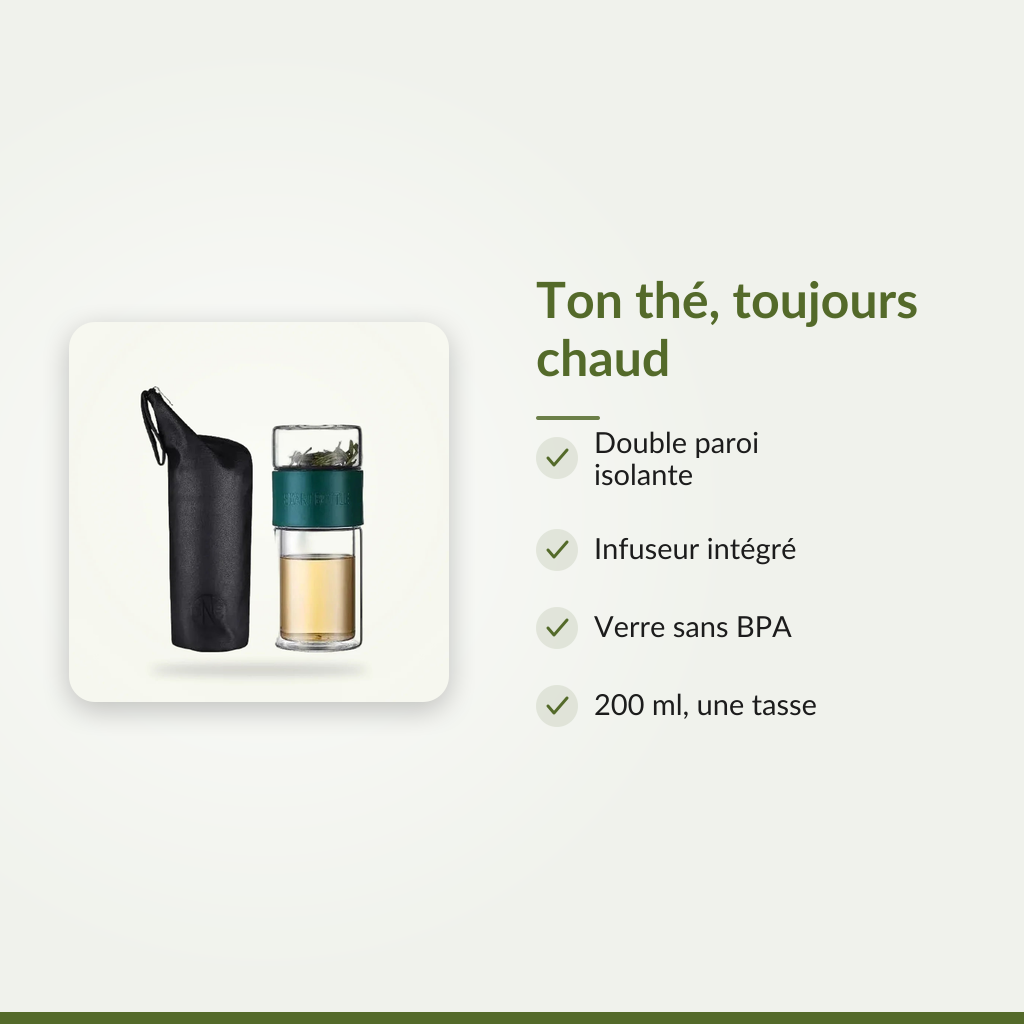 Ton thé chaud, partout, tout le temps
