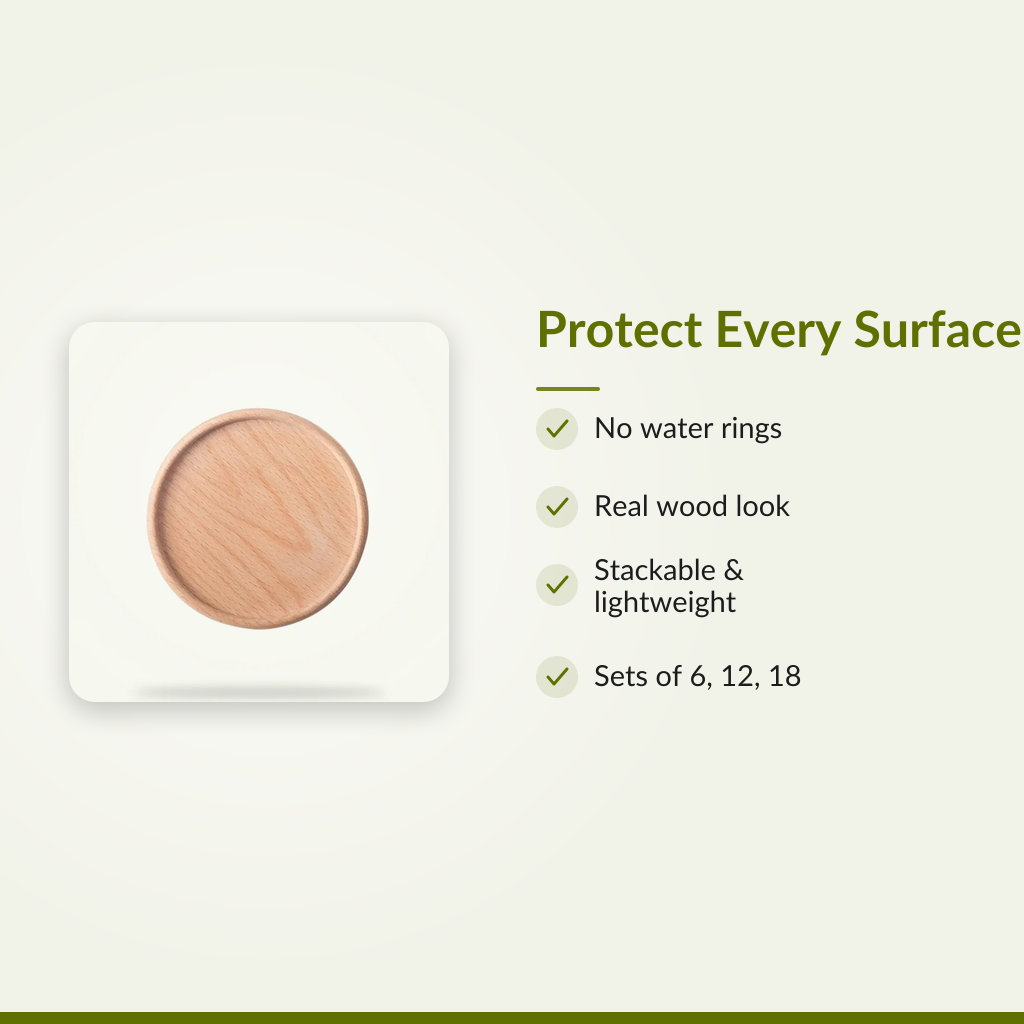 No More Water Rings on Your Table