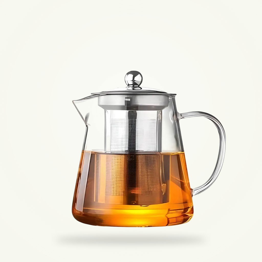 Verre borosilicate et filtre inox, sans compromis