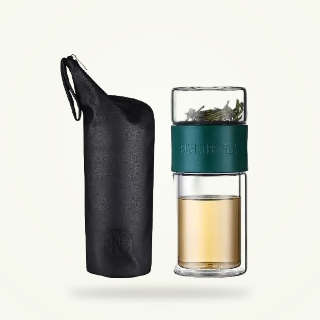 Verre borosilicate et inox, sans compromis