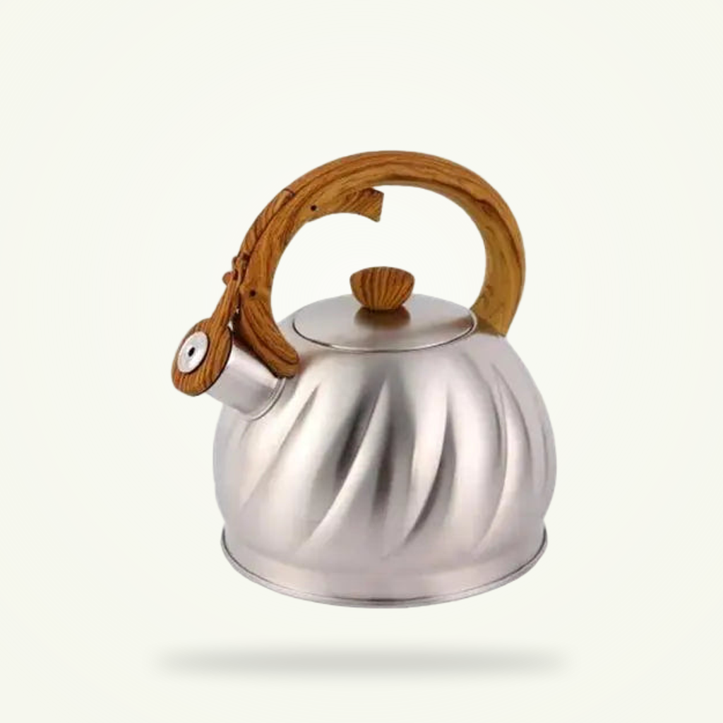 Solid stainless steel, vintage whistling design
