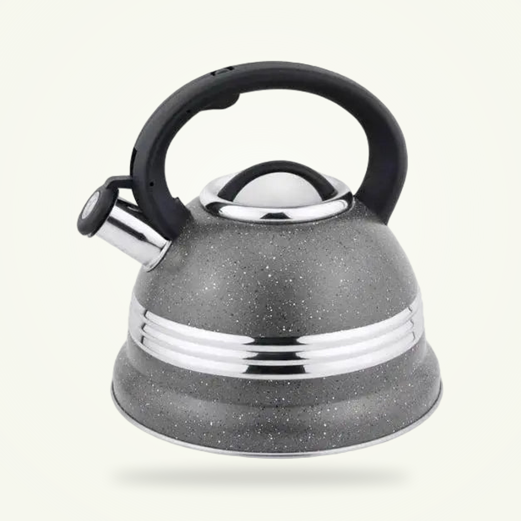 A Vintage Gray Stainless Steel Kettle Worth Keeping