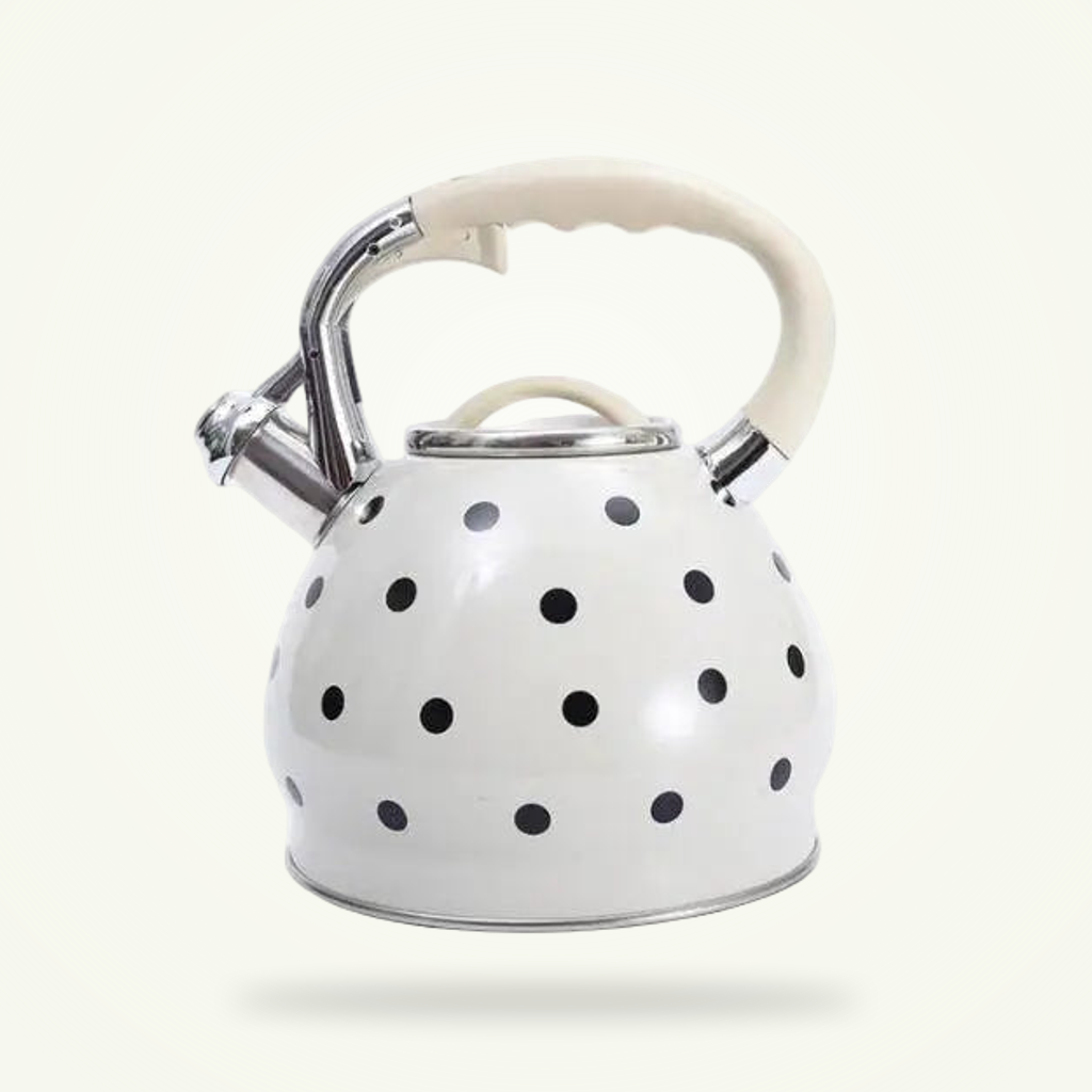 Sturdy Steel, Pretty Polka Dots