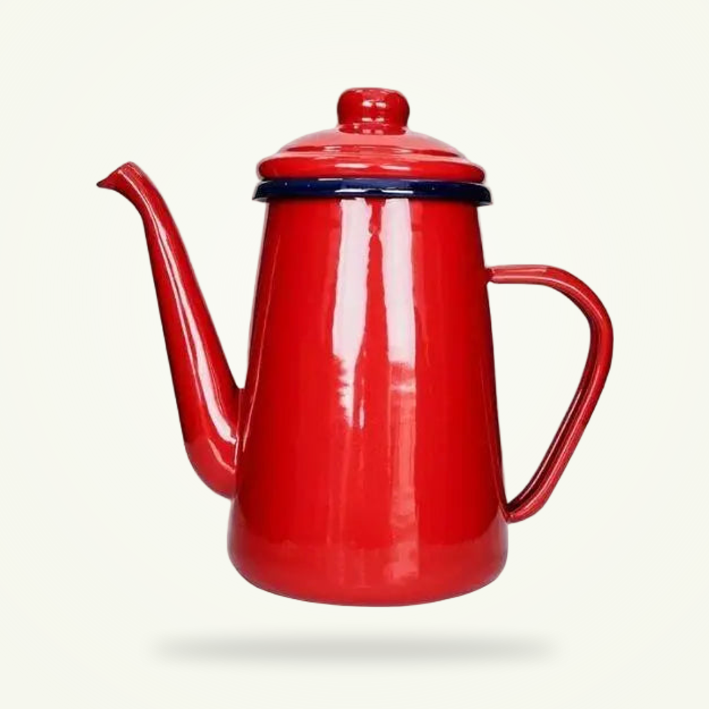 Enamel-Coated Stovetop Kettle Built to Last