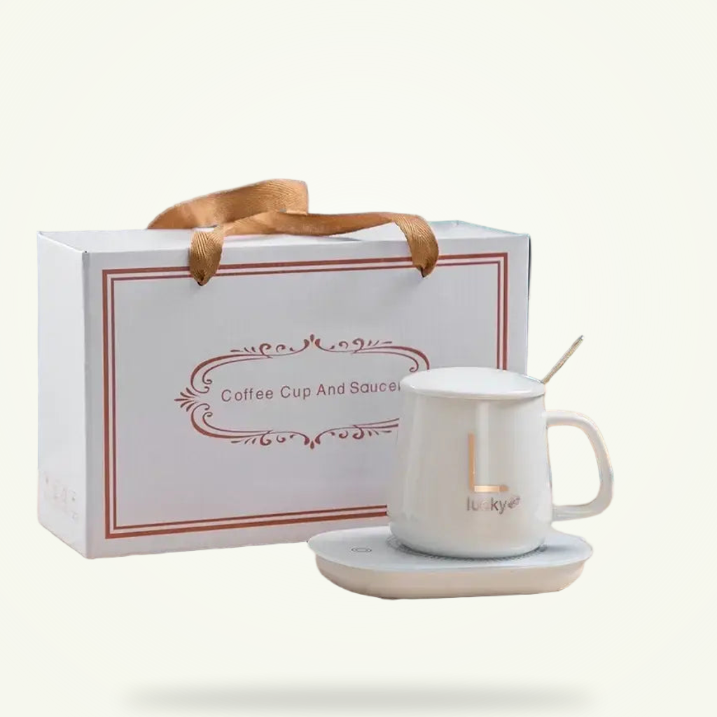 Céramique solide, chauffe-tasse USB malin