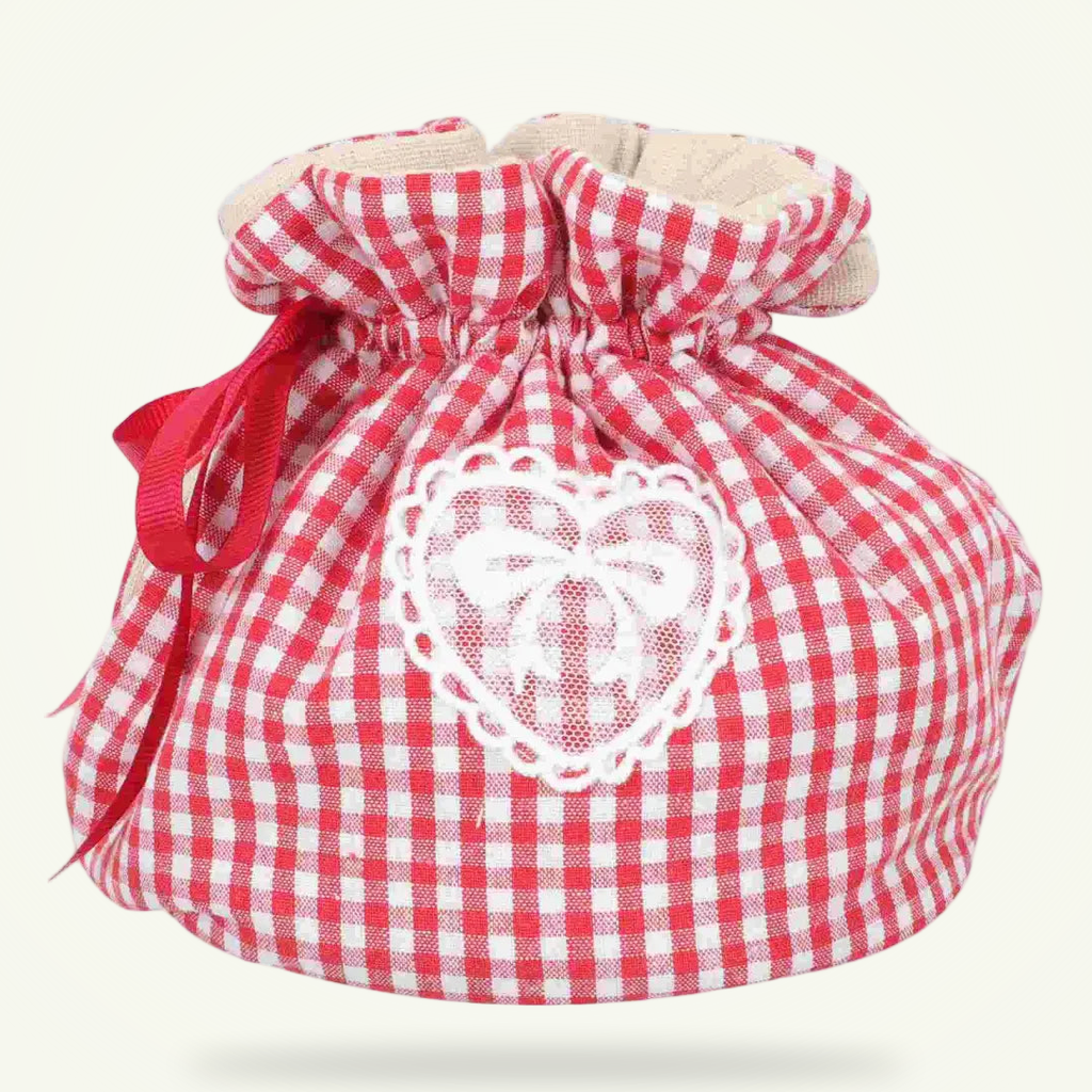 Un tissu doux, des cœurs partout