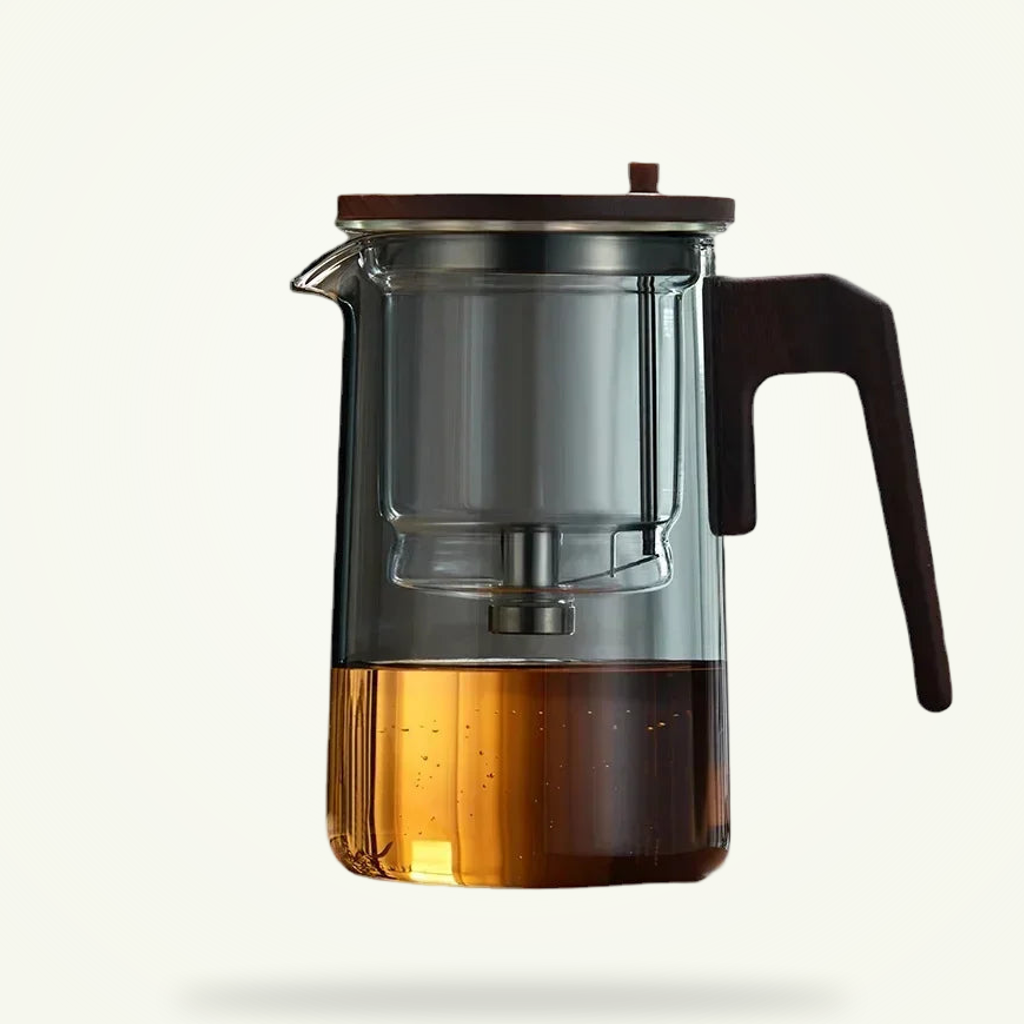 Borosilicate glass, clean lines, no fuss