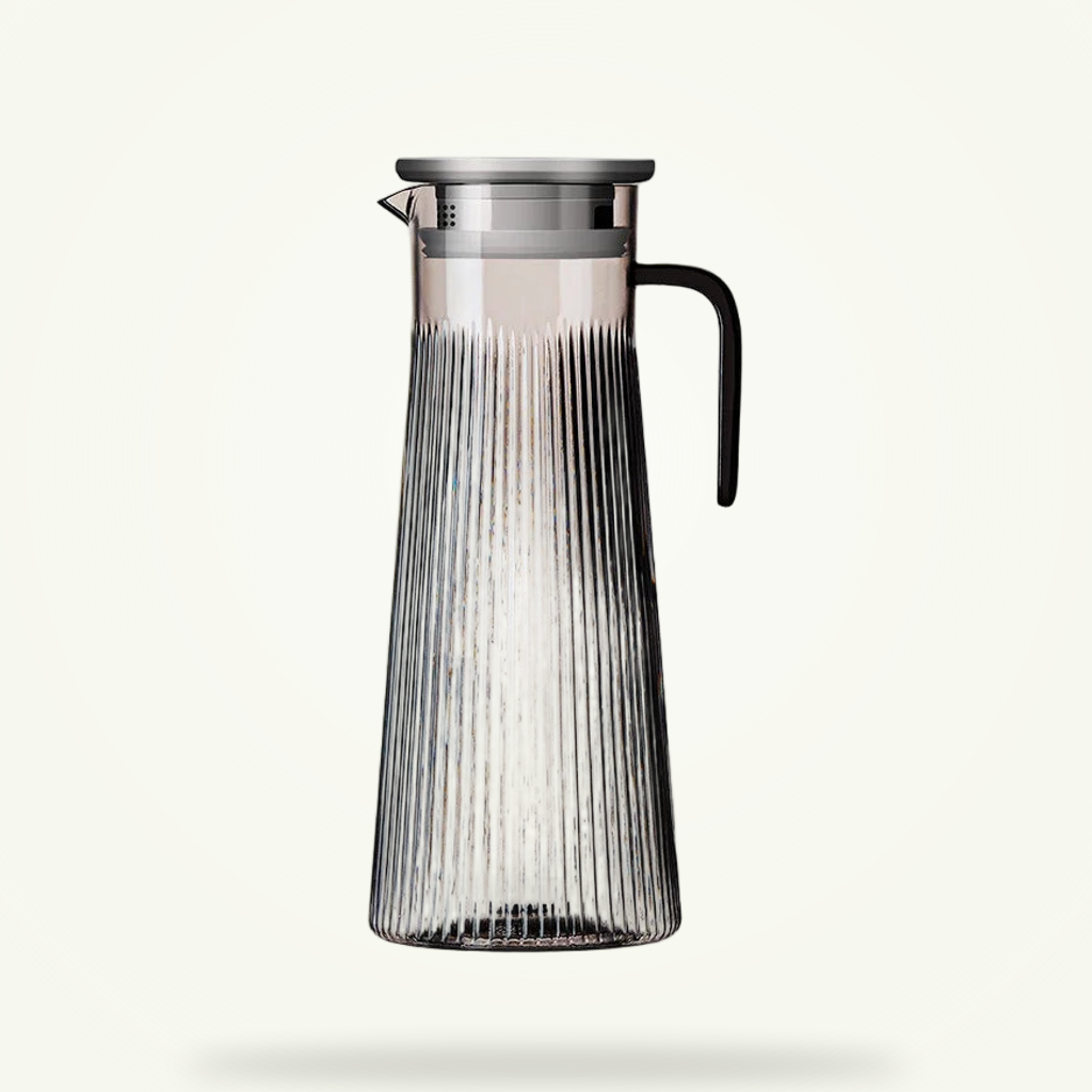 Verre borosilicaté, style scandinave, 1,6 litre pile