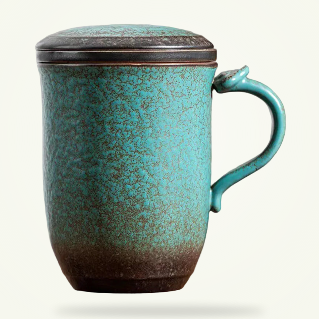 Céramique scandinave, infuseur intégré, 400 ml