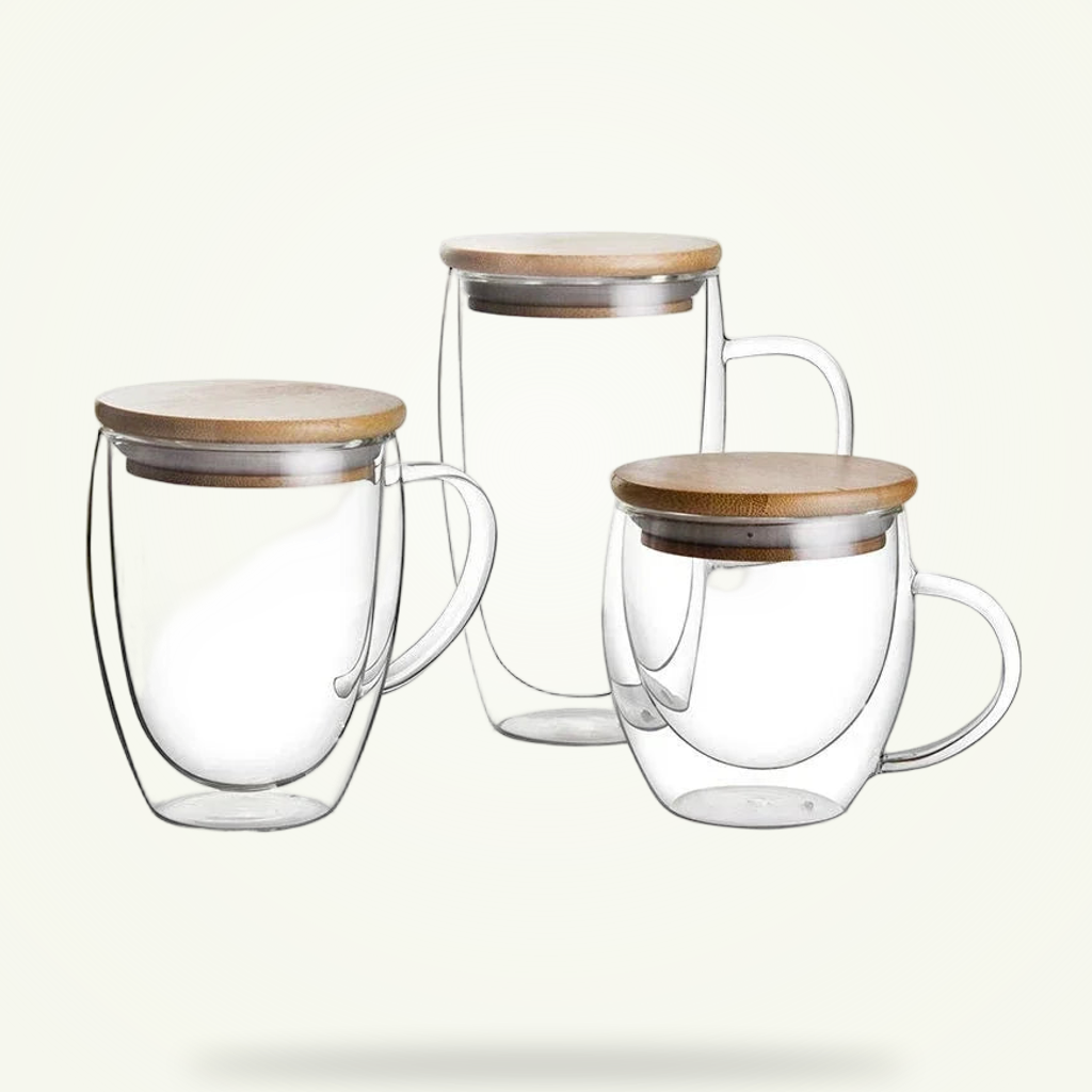 Verre borosilicate double paroi, le vrai