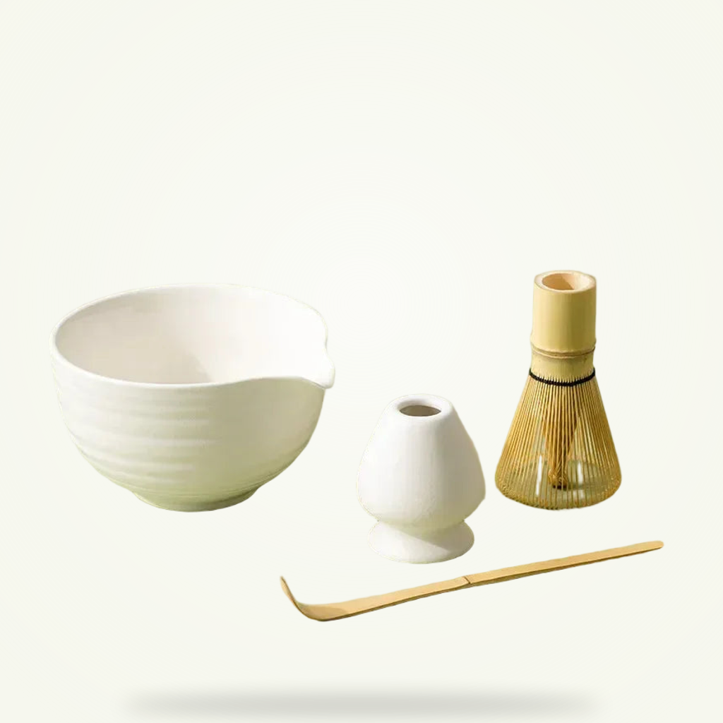 A bamboo whisk set built the right way