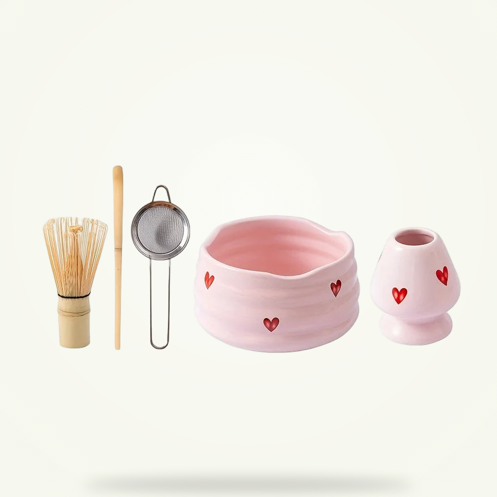 A real bamboo whisk, not a shortcut