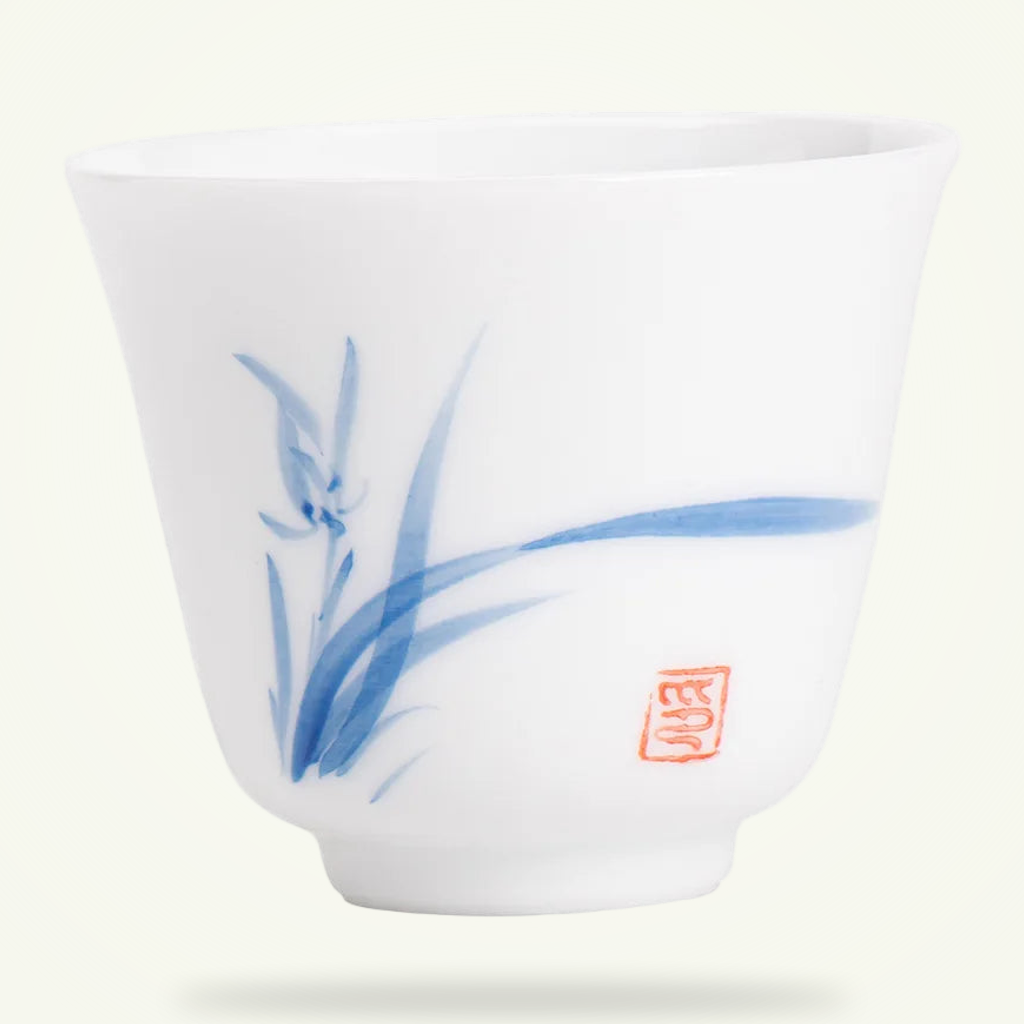 Hand-painted porcelain, sealed for life