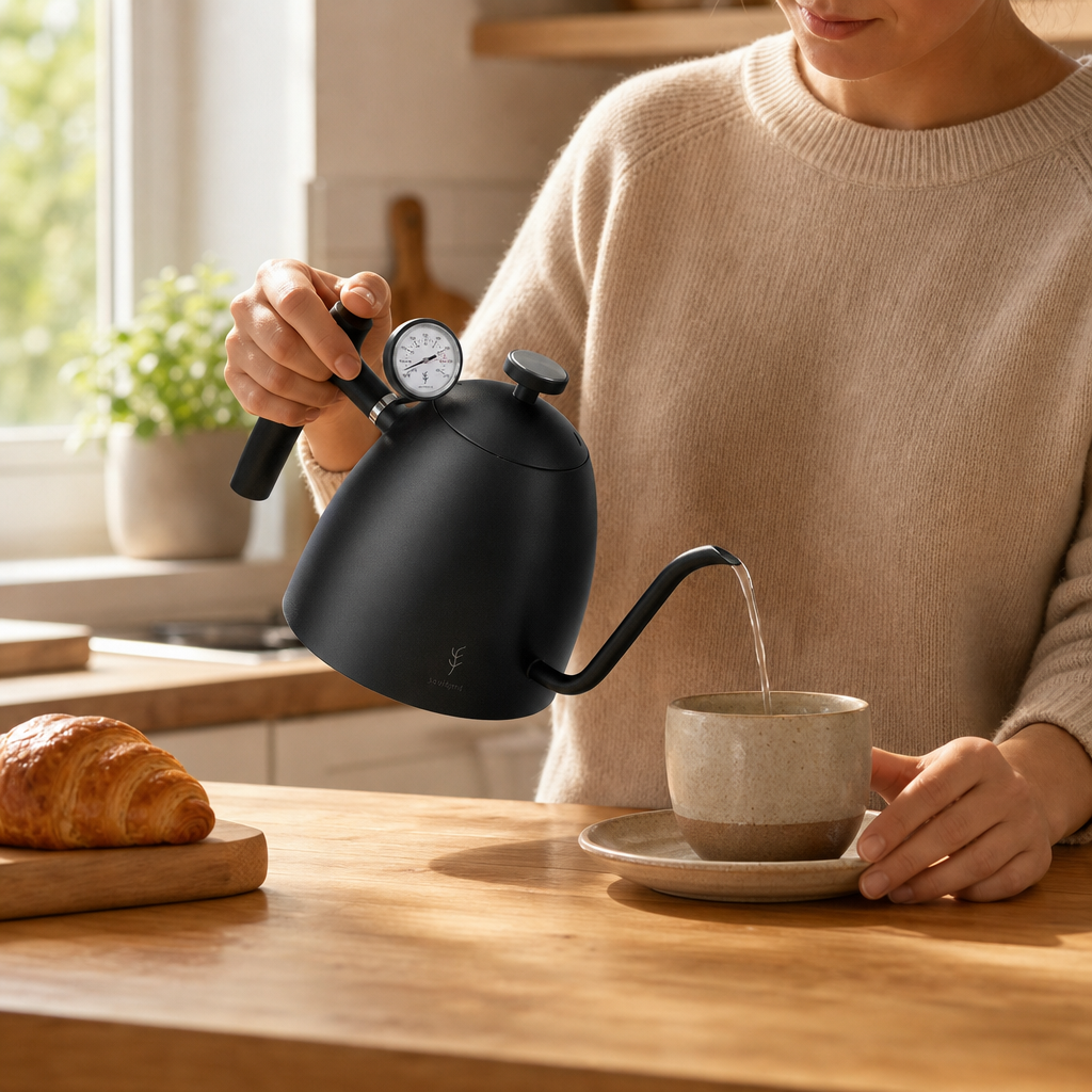 Un bec précis pour infuser comme il faut