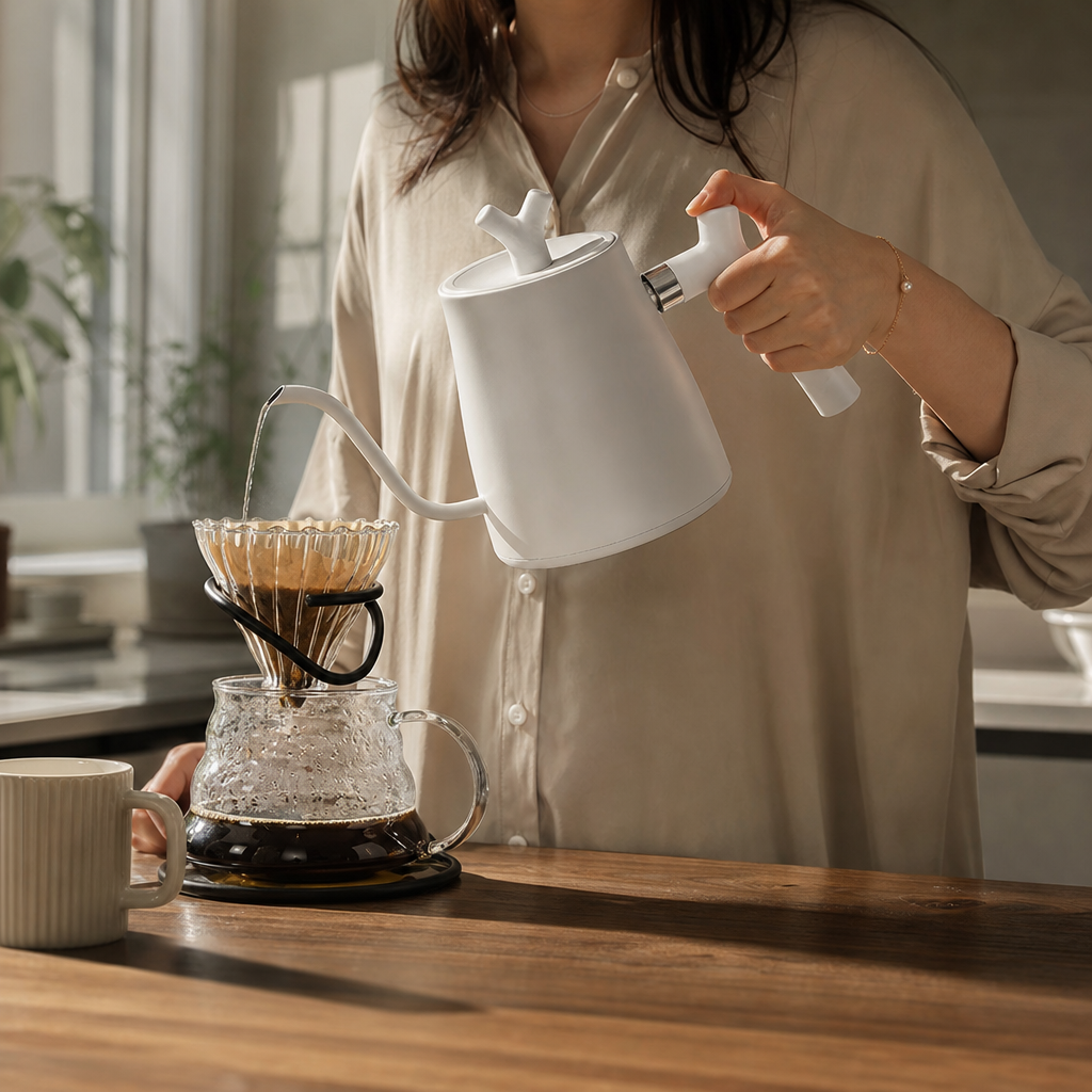Le matin, le bec fait tout le travail