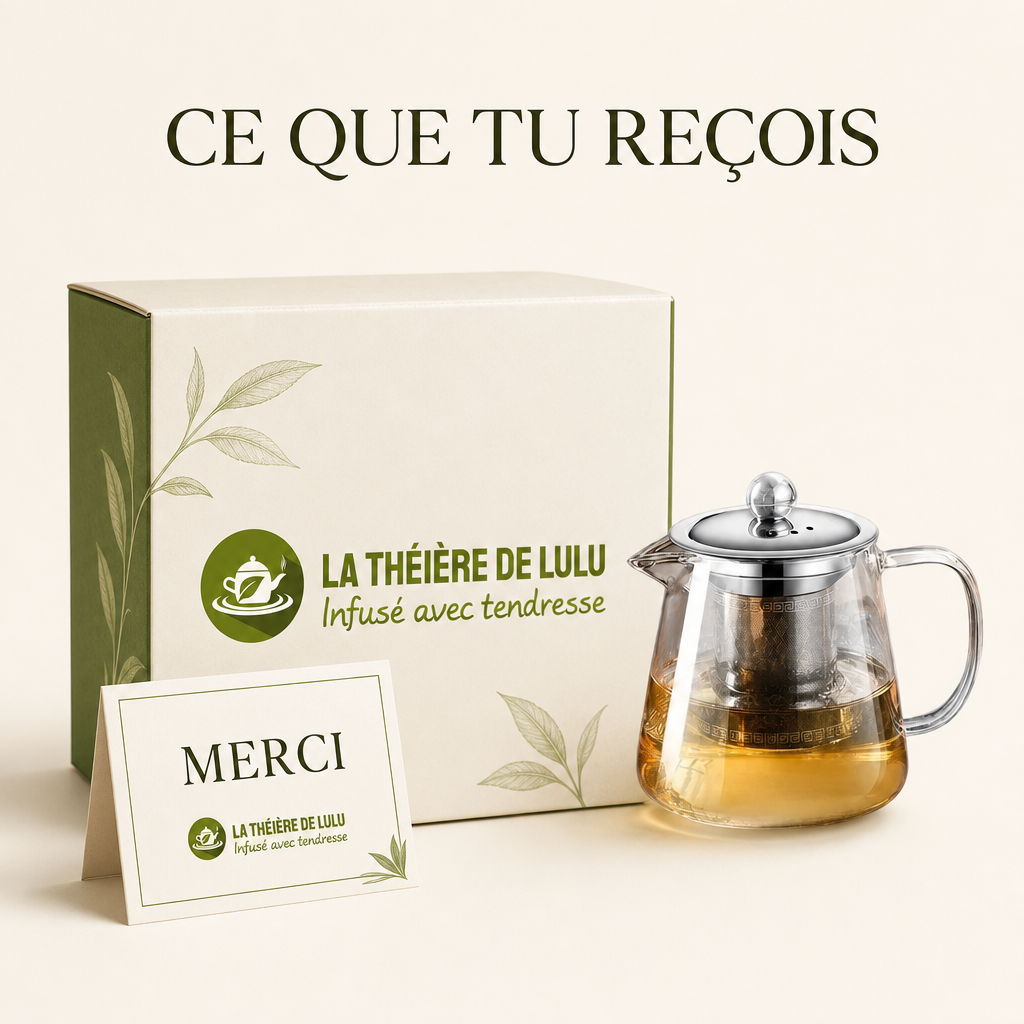 Dans le colis : une théière, rien d'autre