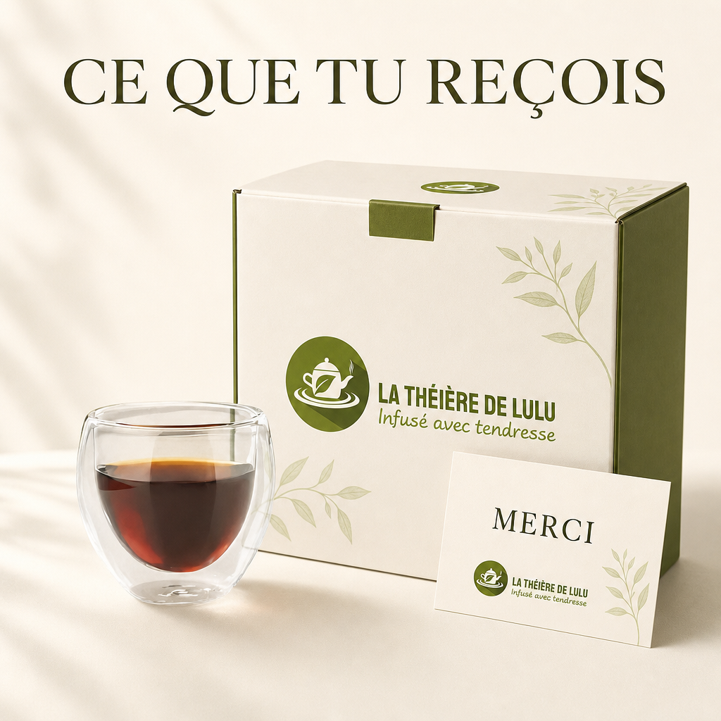 Un lot de 6 verres, prêts à servir