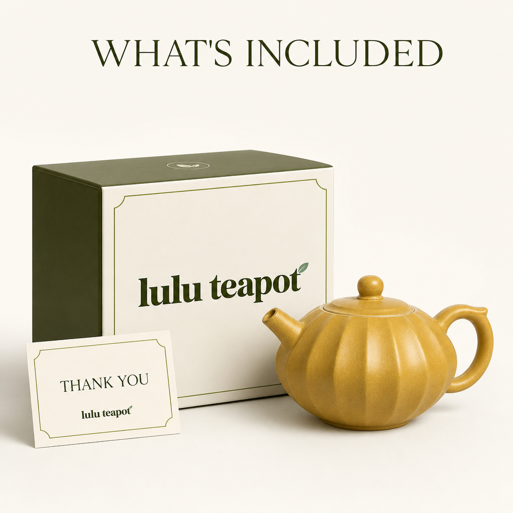 One handcrafted Yixing teapot, ready to brew