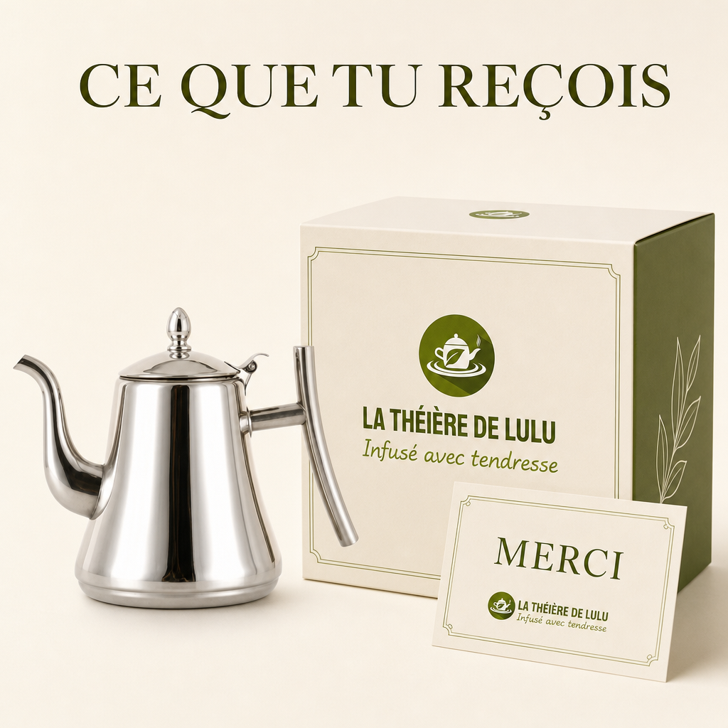 Ta théière marocaine, rien de plus