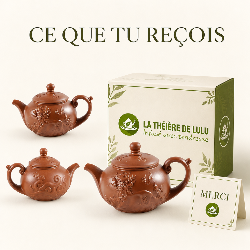 Ta théière Yixing, prête à infuser