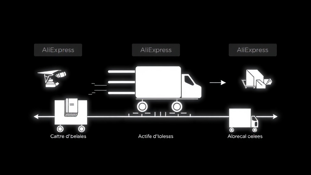 Illustration : Les délais réels AliExpress selon le type d'expédition