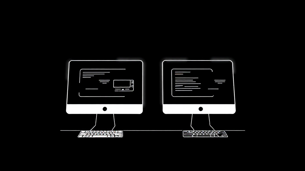 Illustration : Interface de travail : front-end, back-end, ou les deux