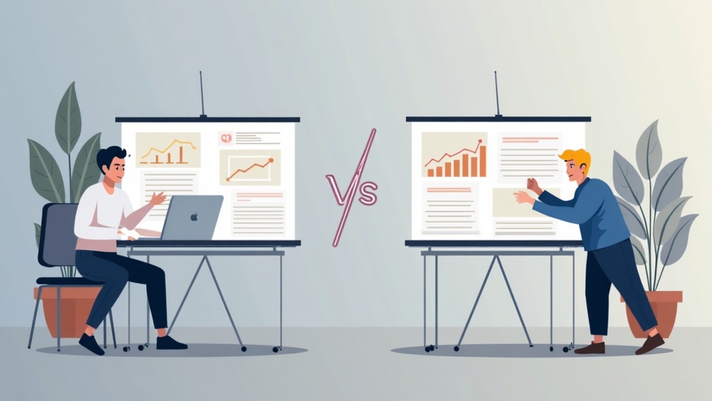Illustration : Estimation gratuite vs audit professionnel : quand passer à l'étape suivante