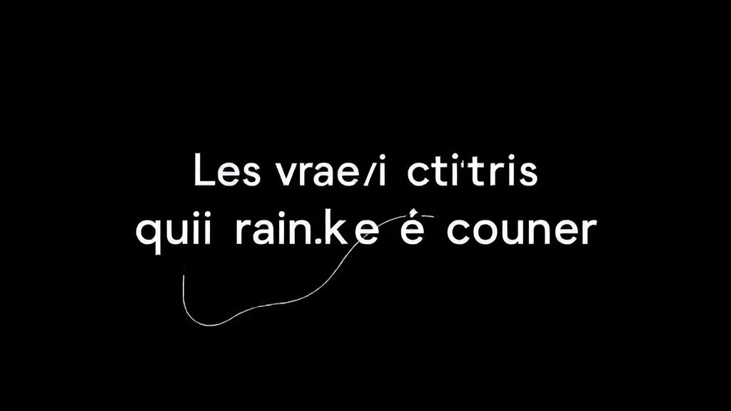 Illustration : Les vrais critères qui font ranker et convertir