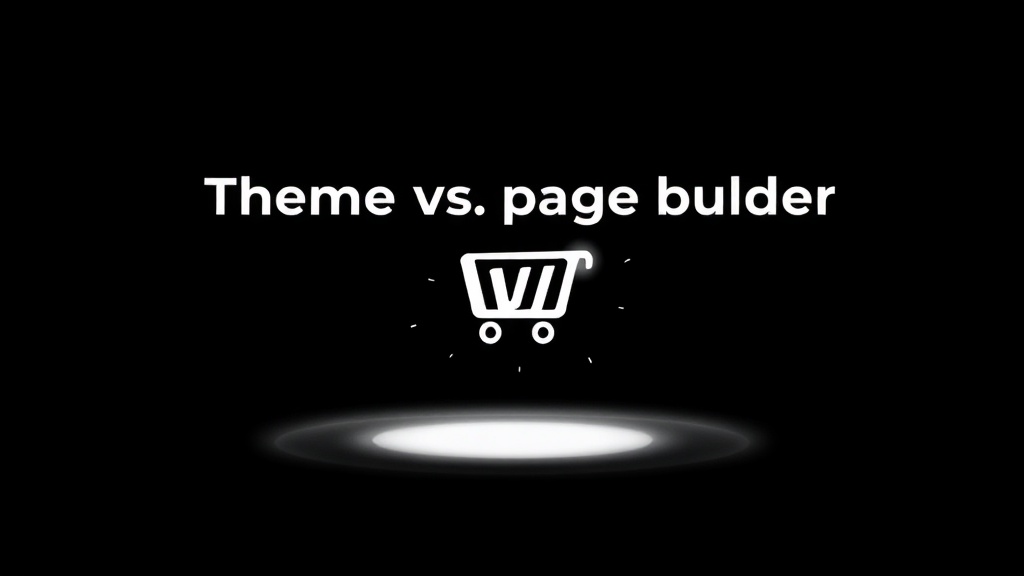 Illustration : Thème vs page builder : le débat tranché