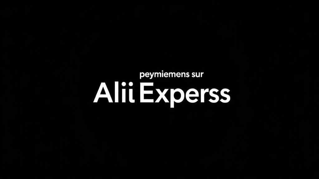 Illustration : Comment fonctionne le paiement sur AliExpress