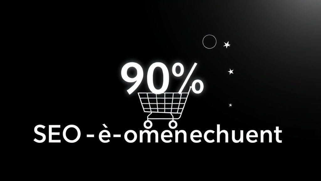 Illustration : Pourquoi 90% des stratégies SEO e-commerce échouent