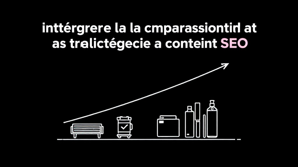 Illustration : Intégrer la comparaison dans ta stratégie de contenu SEO