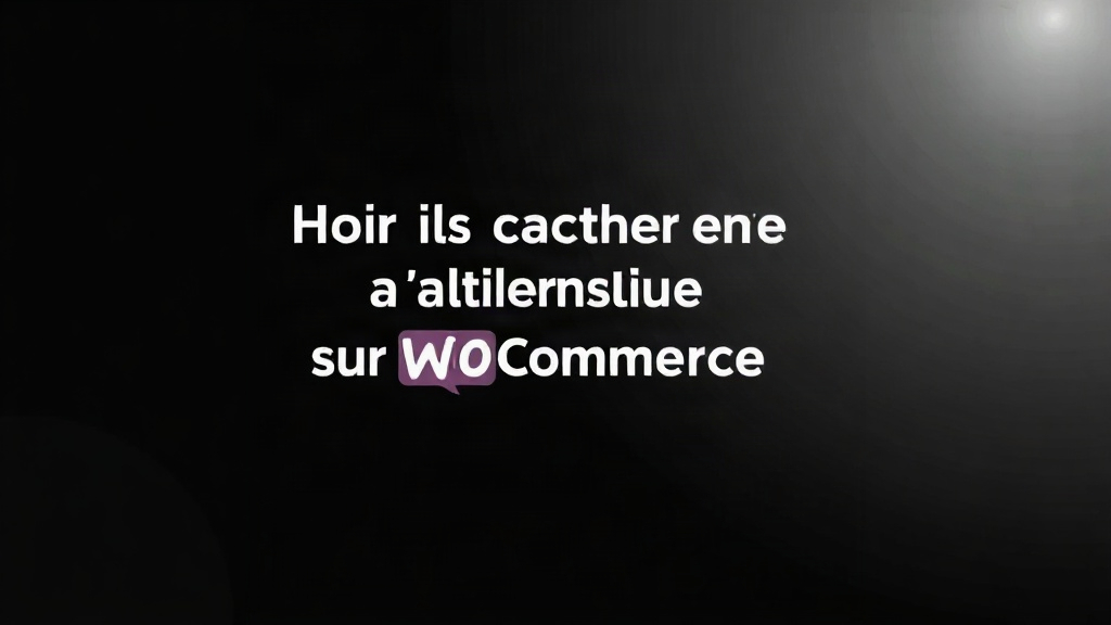 Illustration : Pourquoi chercher une alternative à Stancer sur WooCommerce